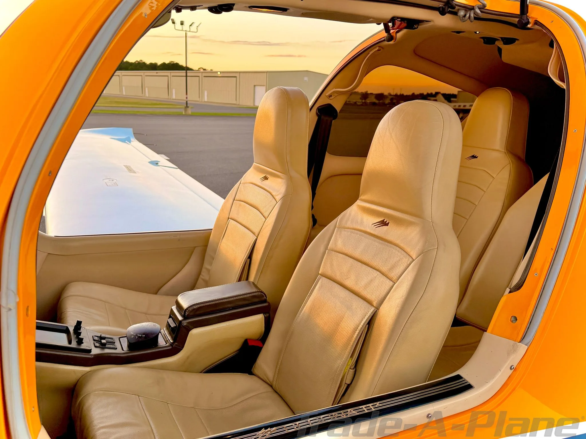 Cabin interior of a 2014 CESSNA TTX 240.