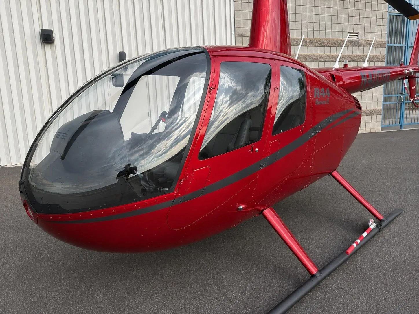 Exterior view of a 2026 ROBINSON R44 RAVEN II, N4008V.