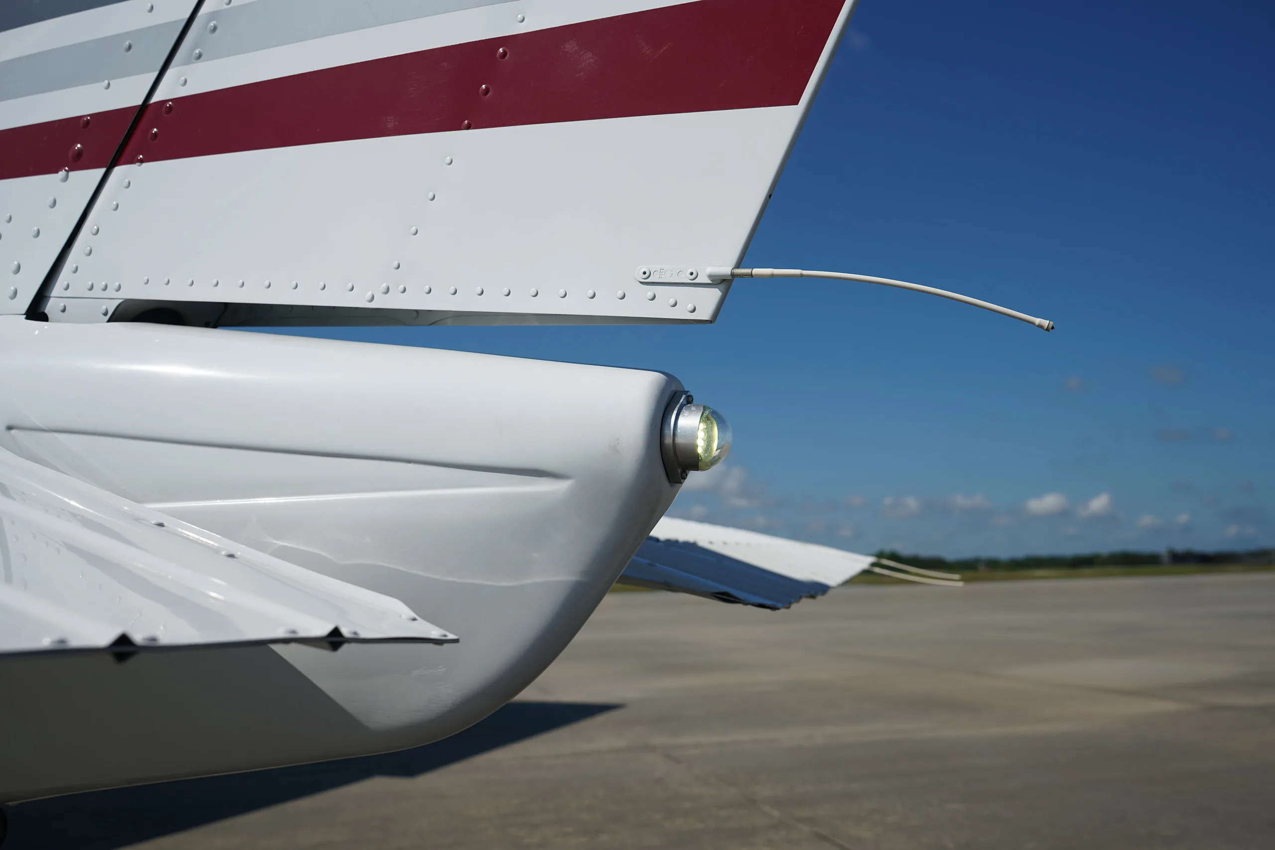 Engine detail of a 2002 Cessna TURBO T182T.