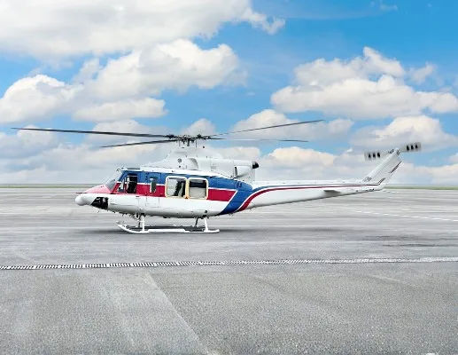 Marketing image of a 2001 Bell 412EP.