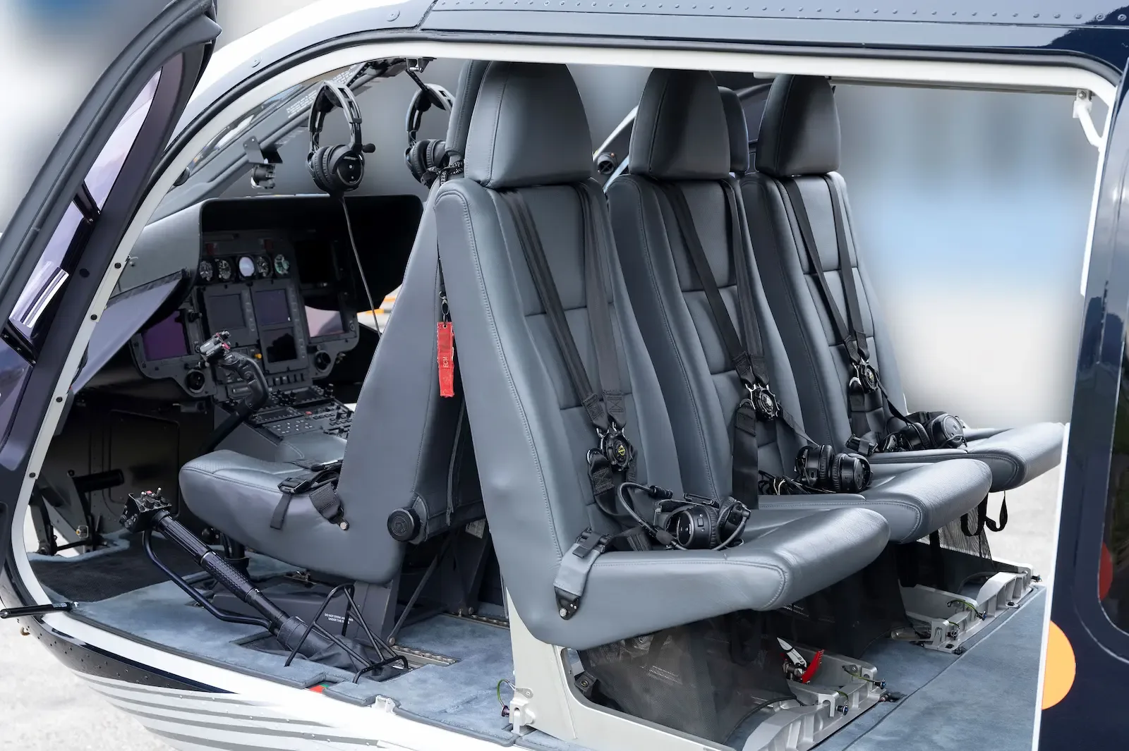 Exterior view of a 2010 Eurocopter EC 145T1.