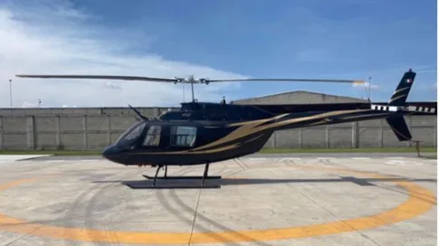 Exterior view of a 1990 Helicopter 206B III, XA-RSU.