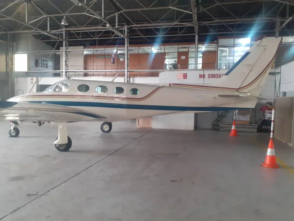 Exterior view of a 1980 CESSNA 340A.