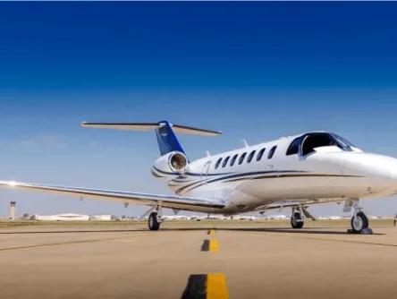 Exterior view of a Cessna CJ3+, OE-GAB.