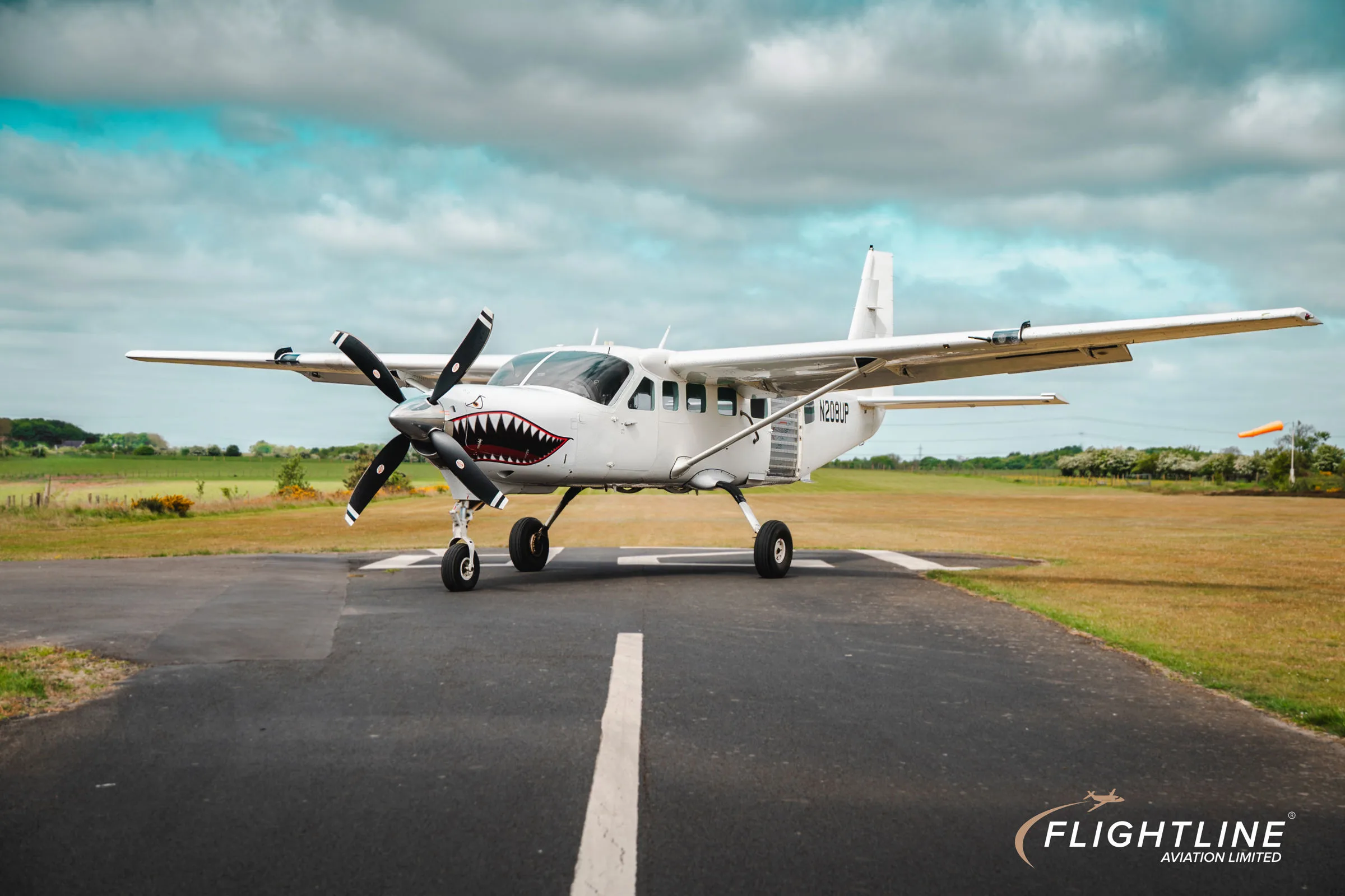Exterior view of a 1997 Cessna 208 Supervan 900.