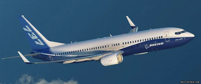 Marketing image of a 2009 Boeing B737-900ER.