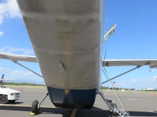 Engine detail of a 2005 CESSNA CARAVAN 208B GRAND.