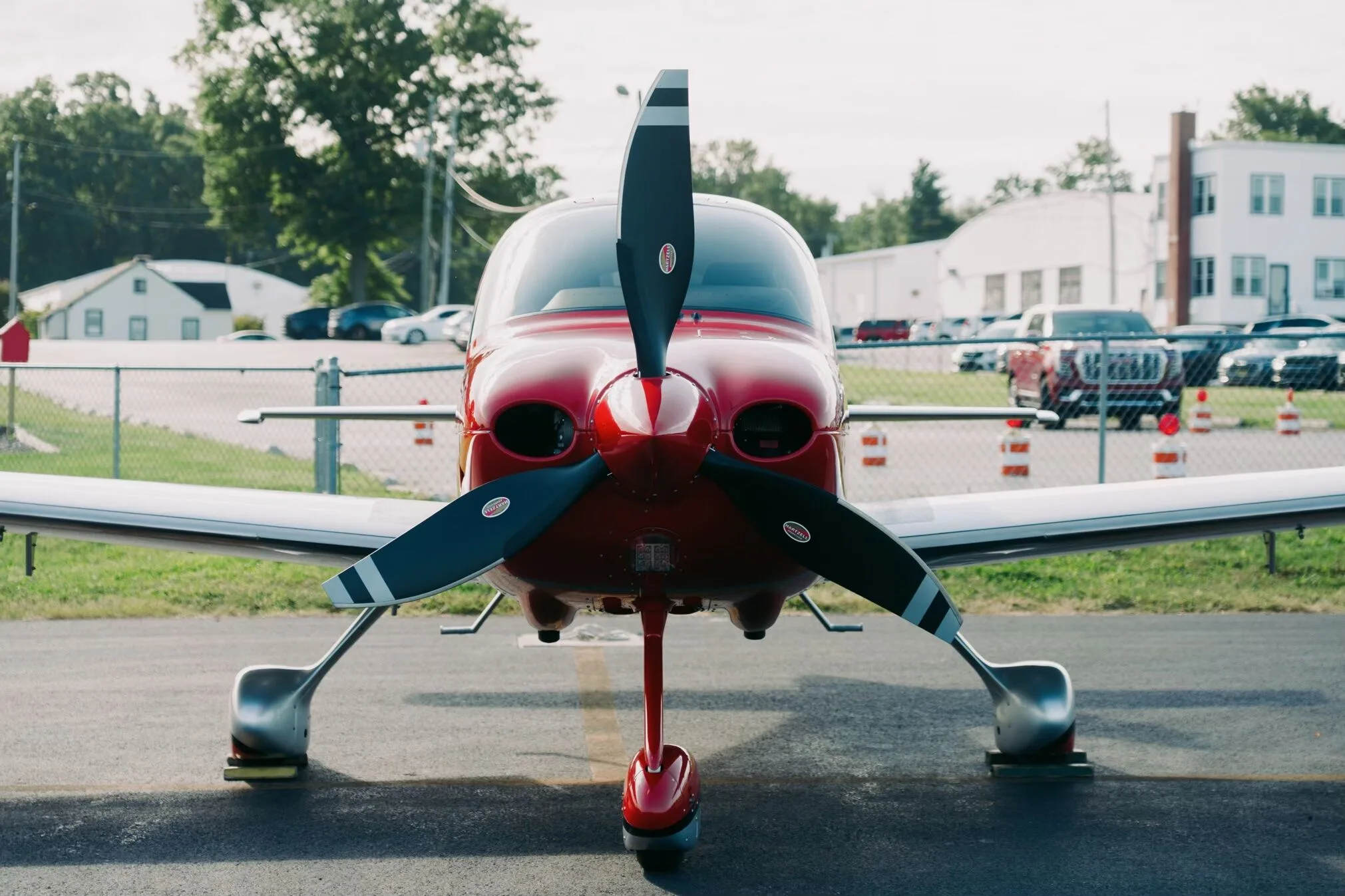 Exterior view of a Cirrus.