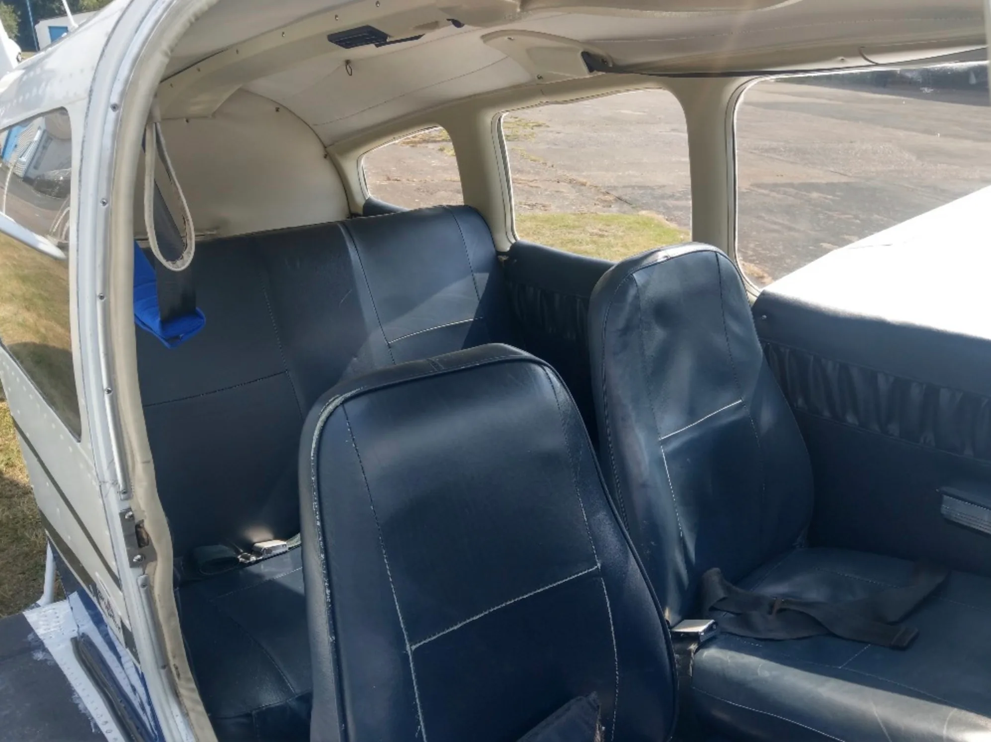 Cabin interior of a 1979 Piper PA28RT-201 Arrow IV.
