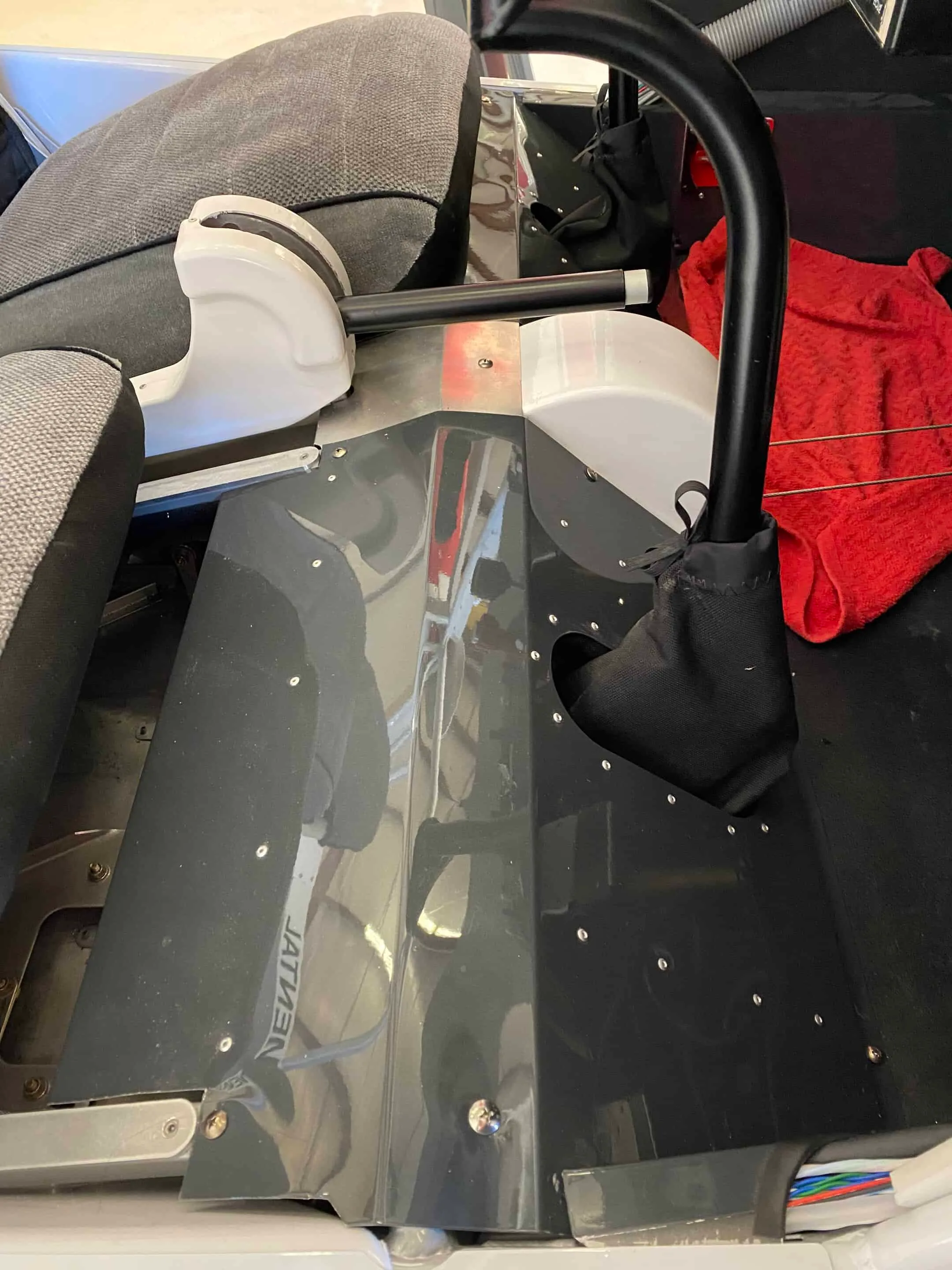 Cabin interior of a 2021 Rans S21.