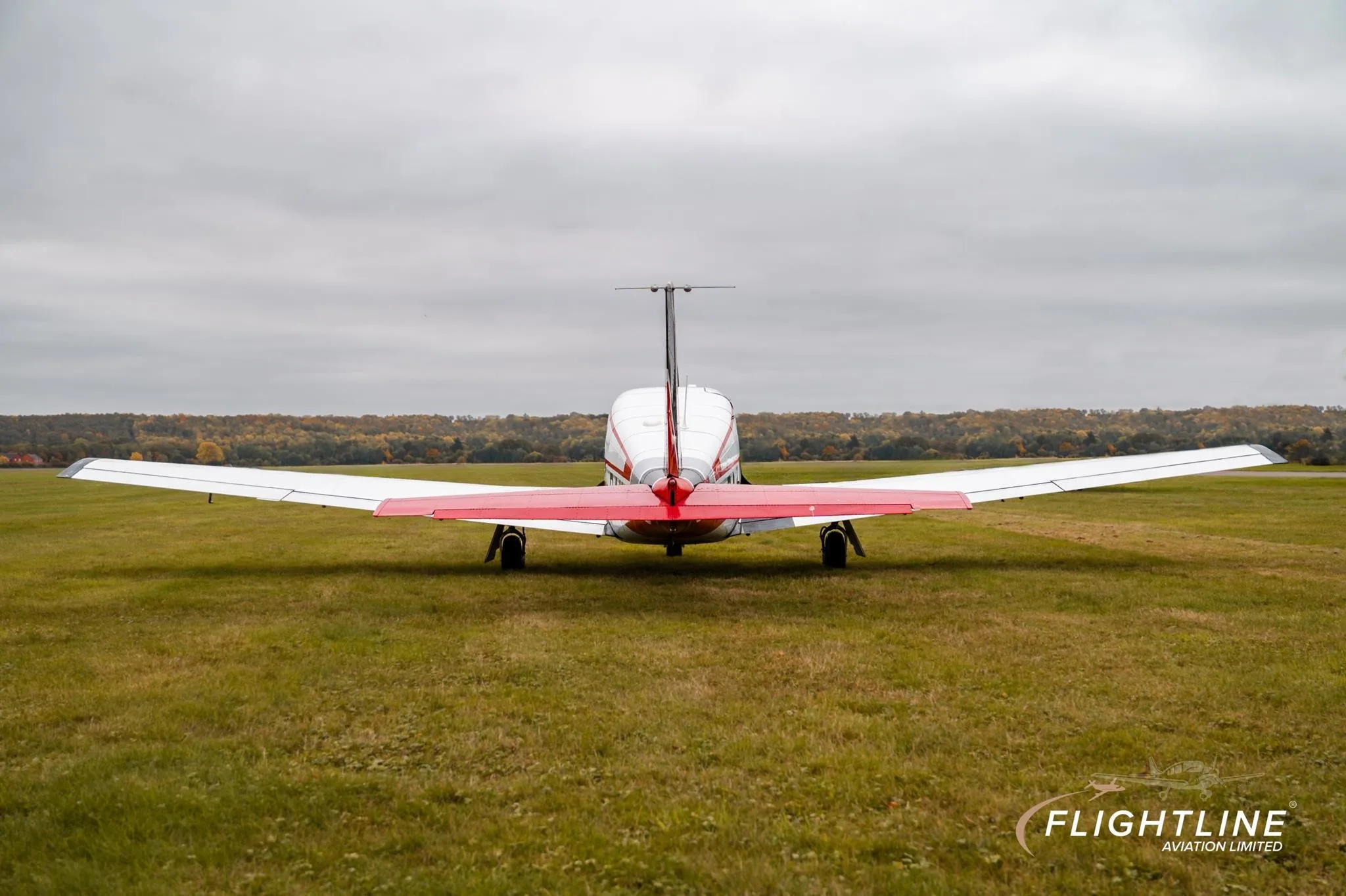 Exterior view of a 1960 PIPER COMANCHE 250, G-BAHJ.