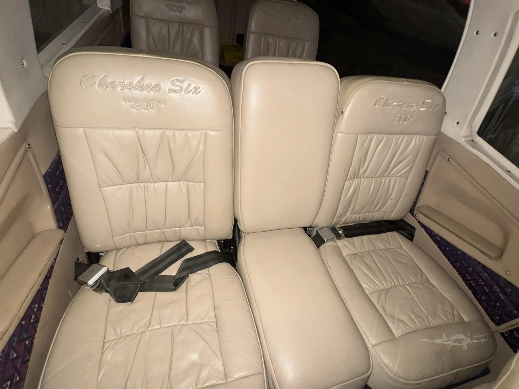 Cabin interior of a 1968 PIPER CHEROKEE 6/300.