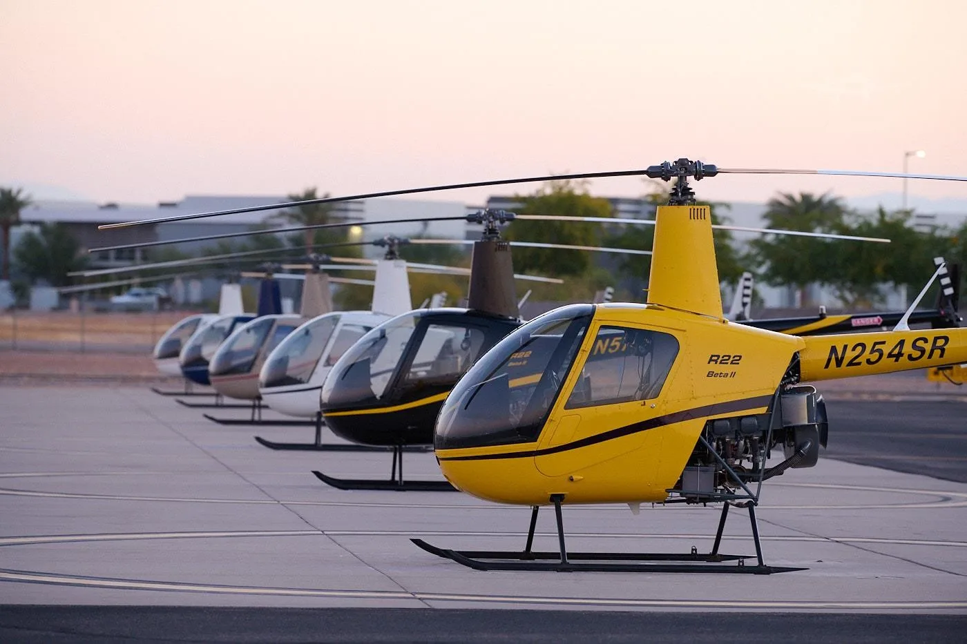 Exterior view of a 2026 ROBINSON R22 BETA II.