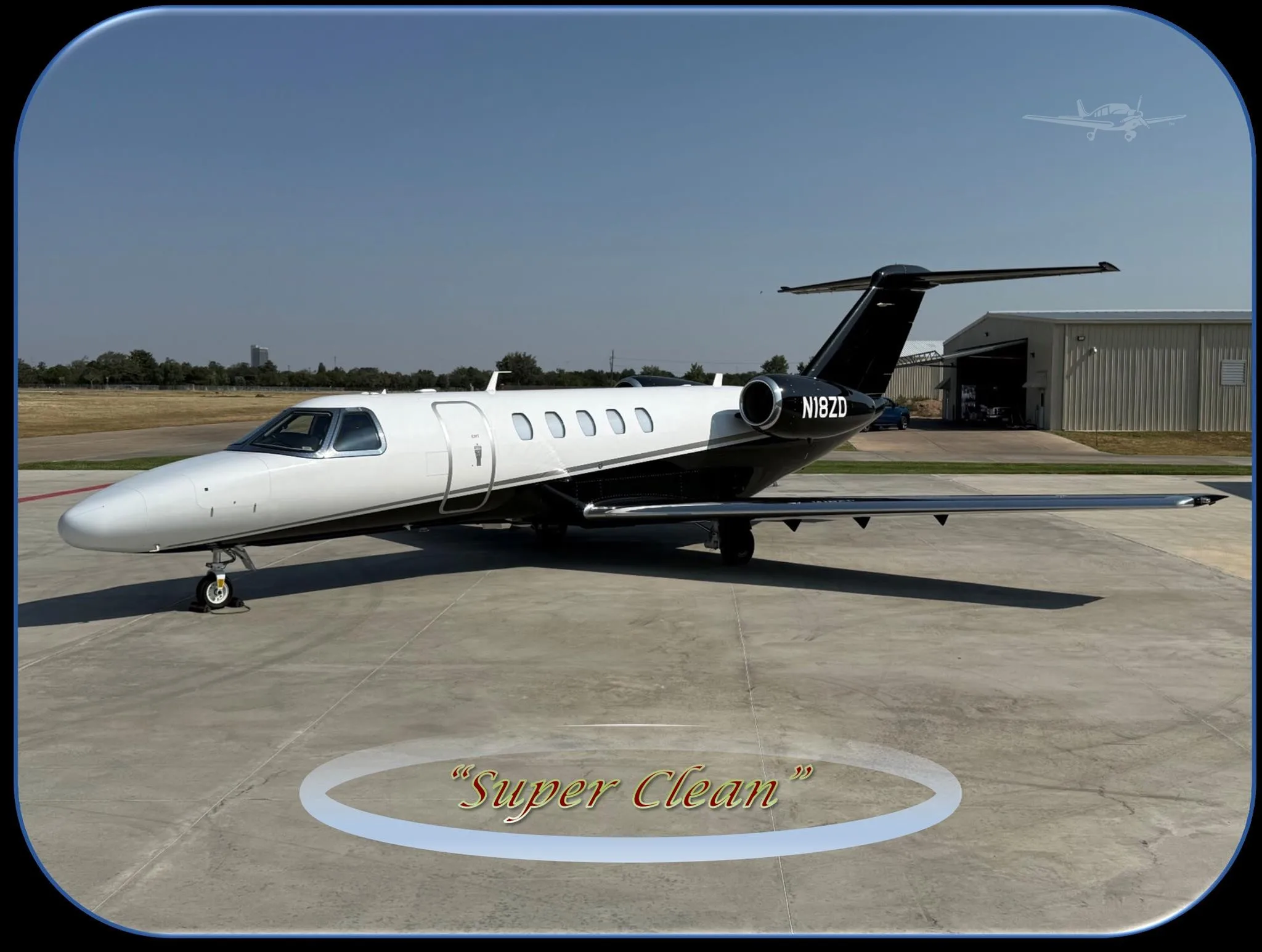 Exterior view of a 2018 CESSNA CITATION CJ4, N18ZD.