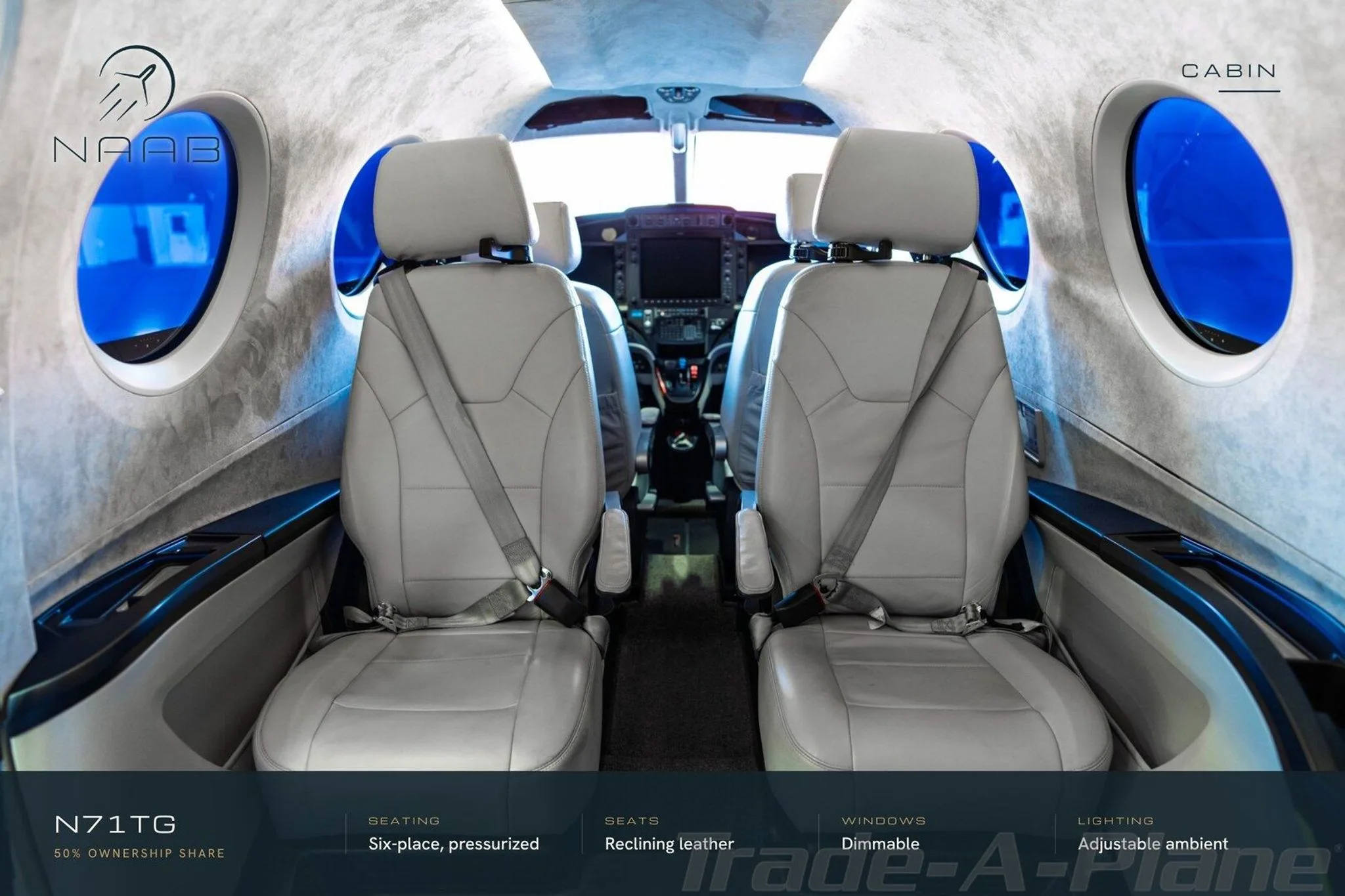 Cabin interior of a 2022 EPIC E1000.