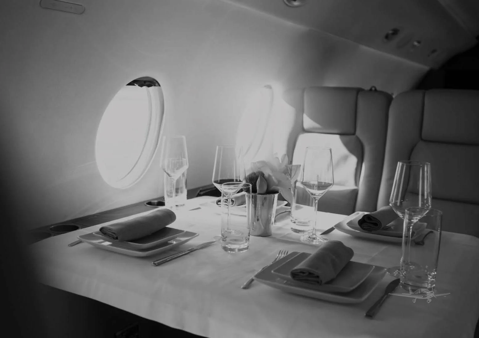 Cabin interior of a 2006 GULFSTREAM G200.