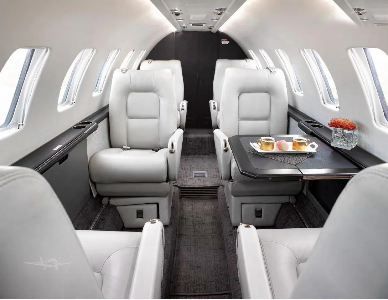 Cabin interior of a 1994 CESSNA CITATION V ULTRA.