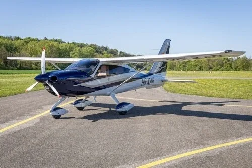 Exterior view of a 2024 Tecnam P2010.