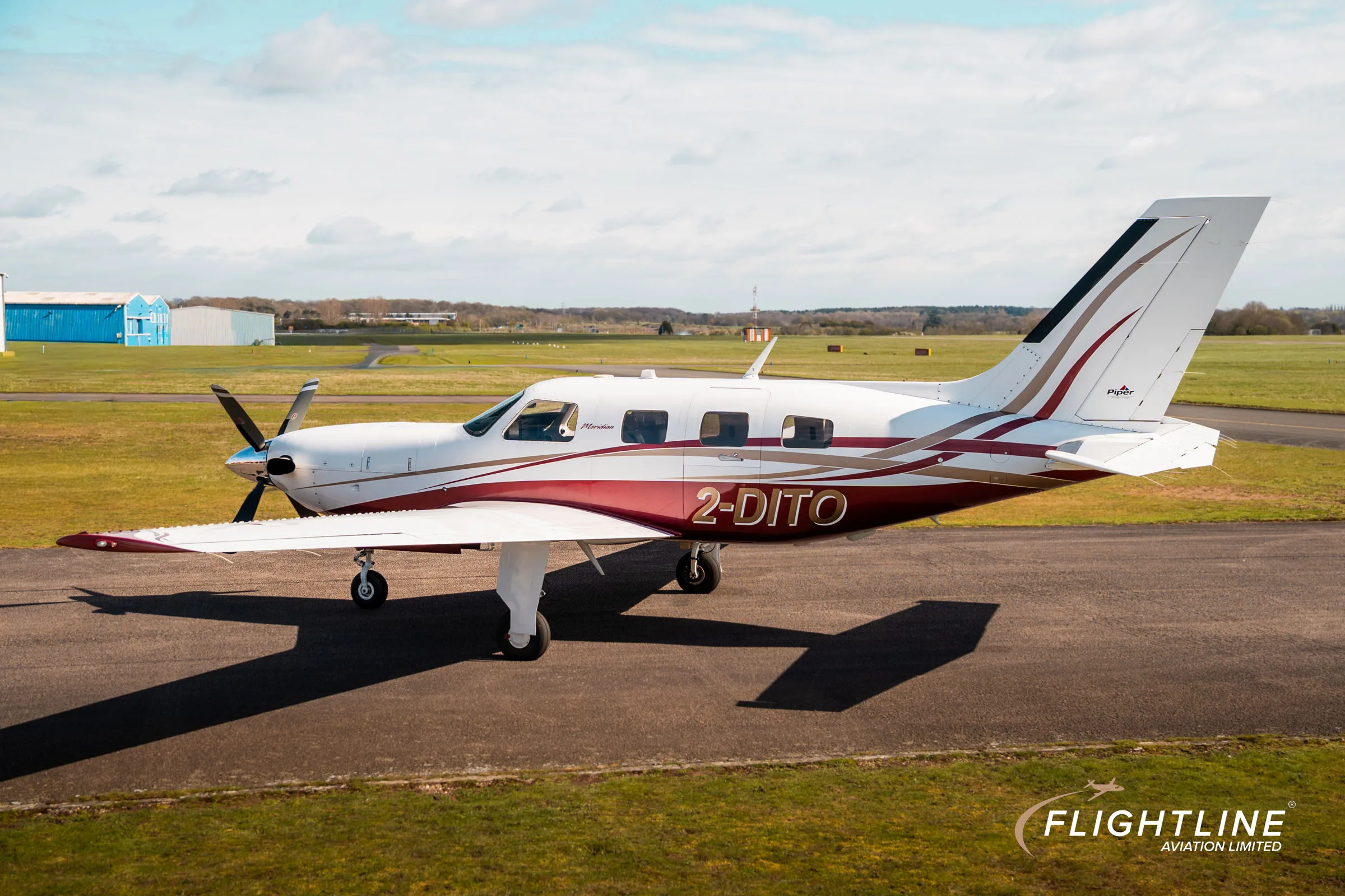 Exterior view of a 2006 Piper PA-46-500TP M500 Meridian.