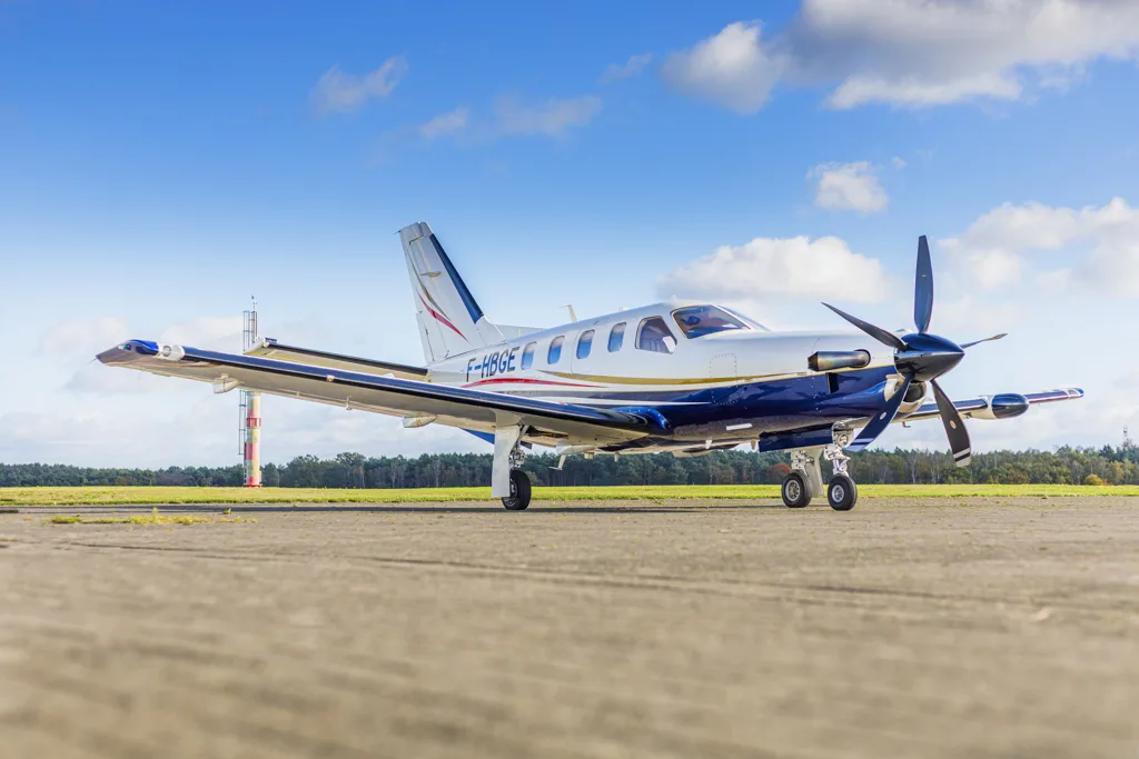 Exterior view of a 2008 Daher.