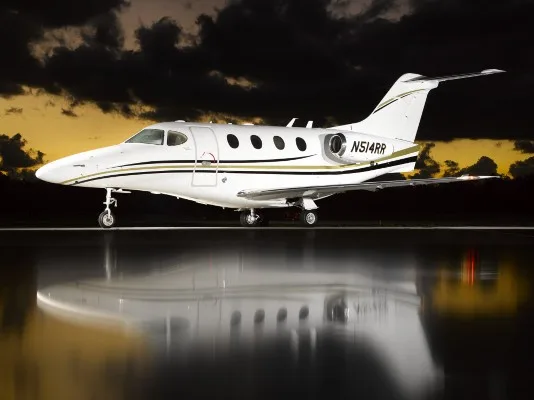 Marketing image of a 2009 Beech Premier I.