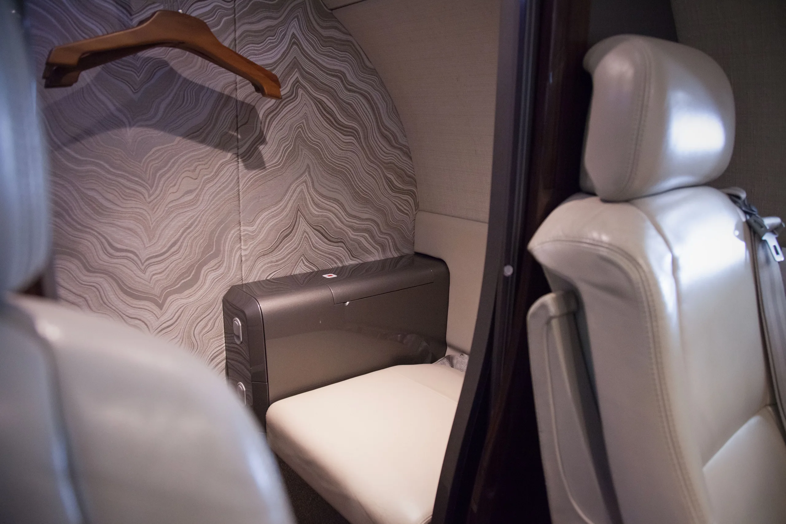 Cabin interior of a 2014 Cessna citation m2.
