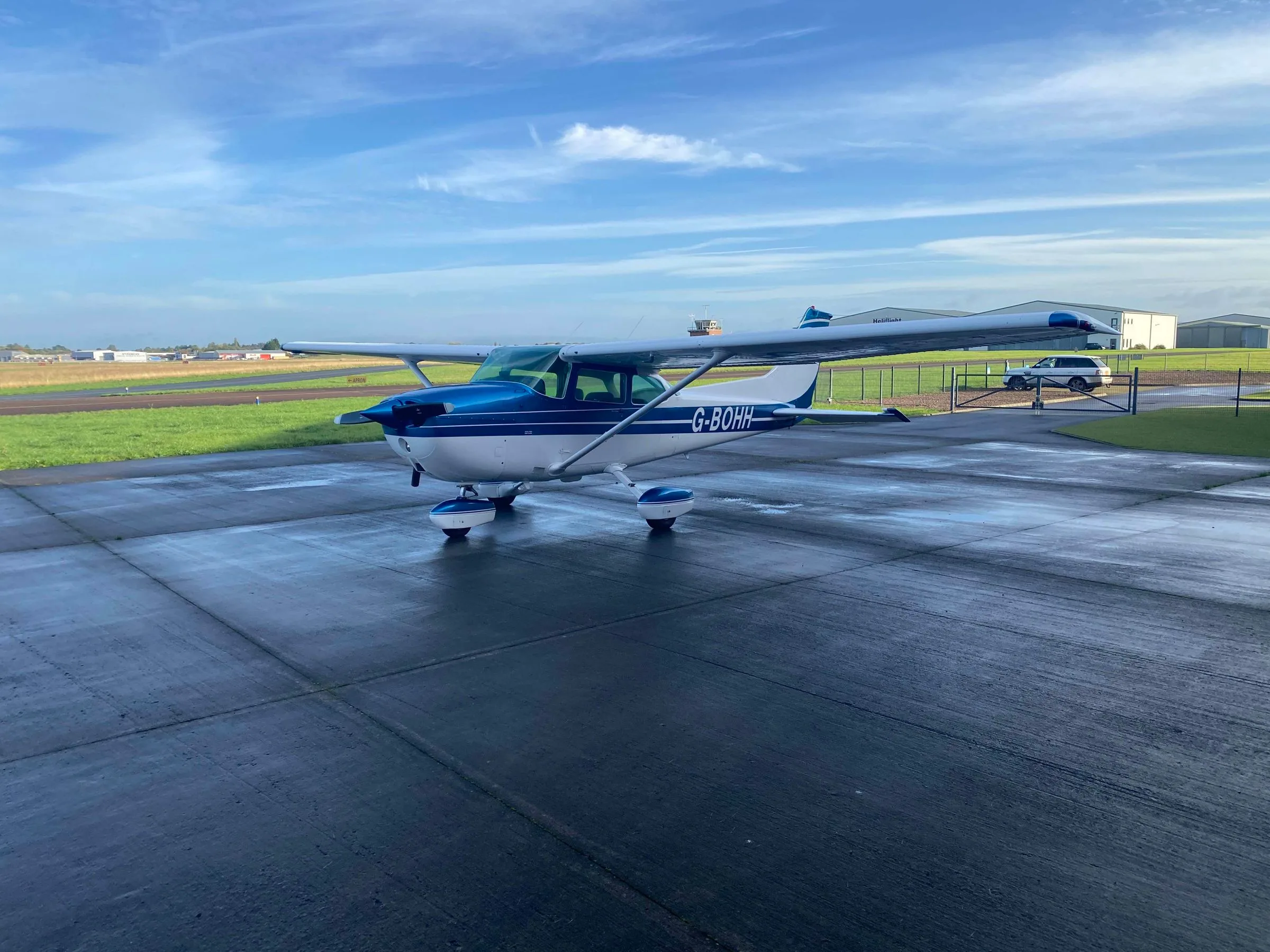 Exterior view of a 1980 Cessna 172N.
