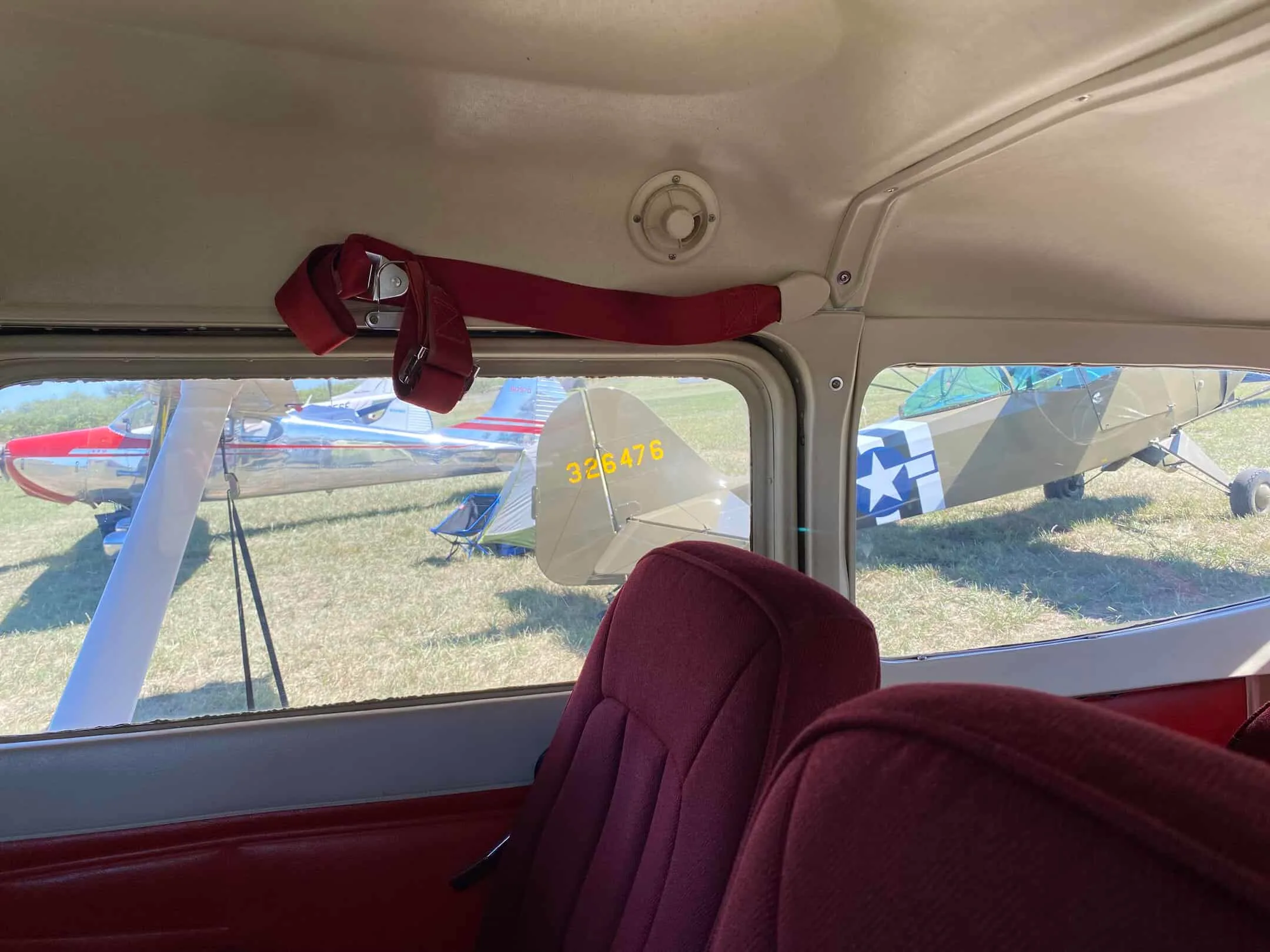 Exterior view of a 1973 Cessna 172M SuperHawk.
