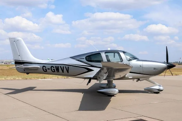 Marketing image of a 2025 Cirrus SR20.