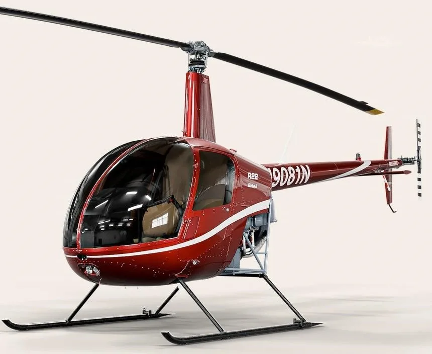 Marketing image of a 2027 ROBINSON R22 BETA II.