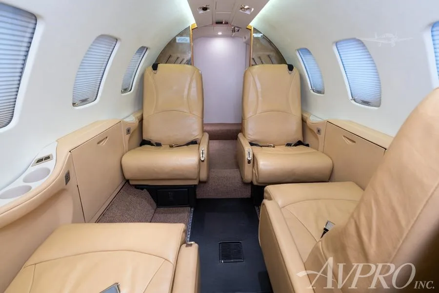 Cabin interior of a 2001 CESSNA CITATION BRAVO.
