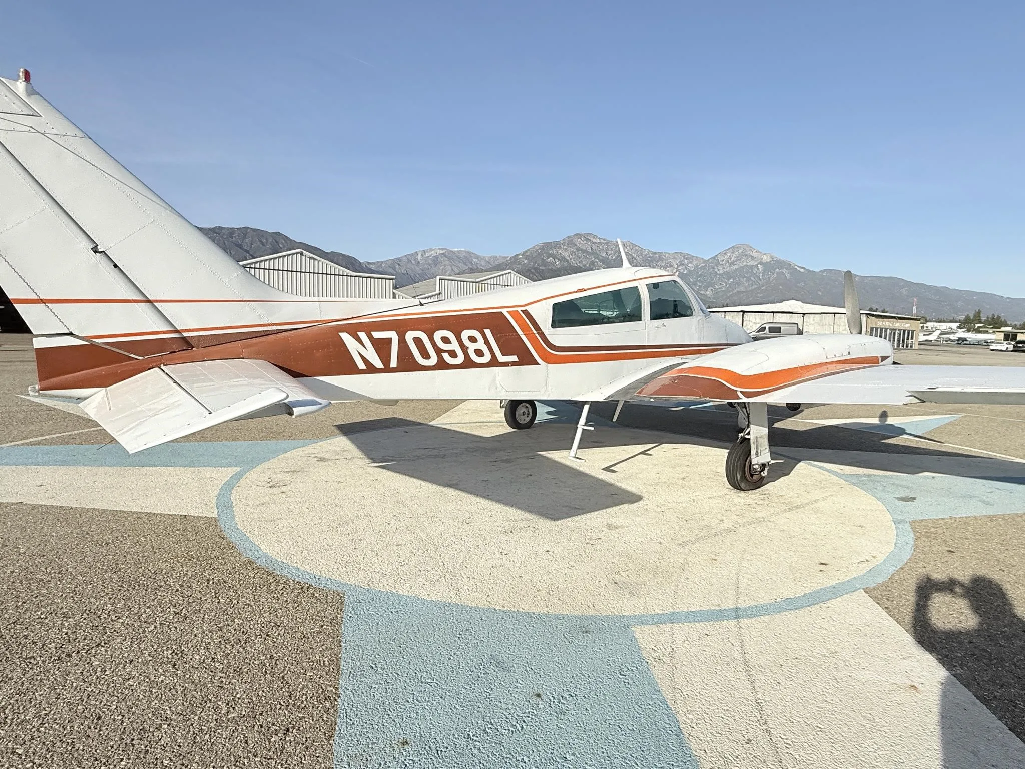 Marketing image of a 1966 CESSNA 310K.