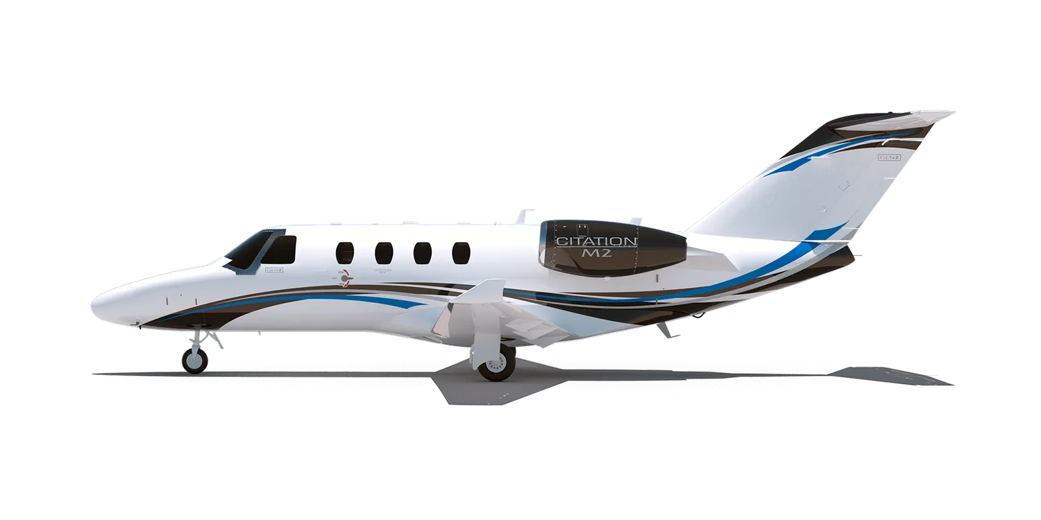 Marketing image of a 2019 Cessna Citation M2 — Aircraft Executives.