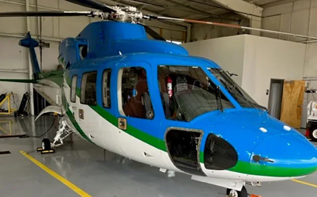 Exterior view of a 2007 Sikorsky S-76C++.