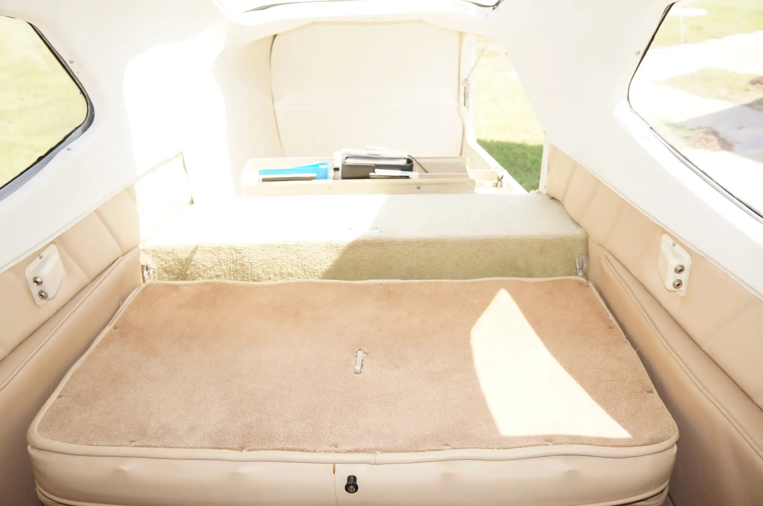 Cabin interior of a 1974 Cessna.