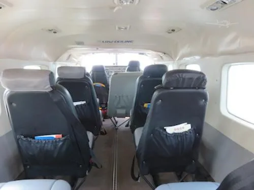 Cabin interior of a 2007 CESSNA CARAVAN 208B GRAND.