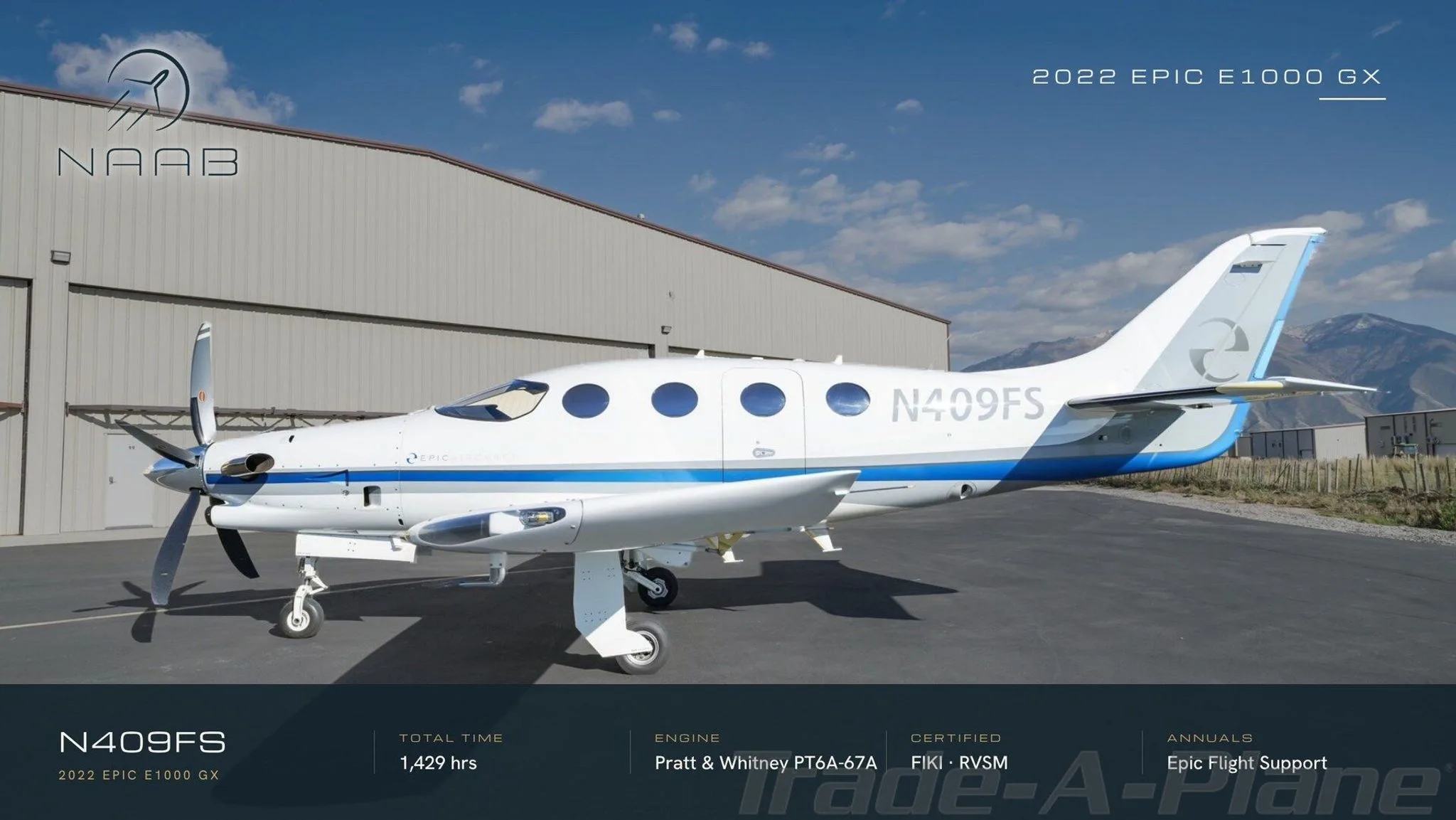 Marketing image of a 2022 EPIC E1000.