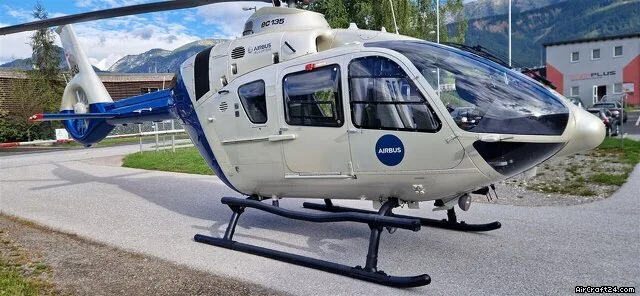 Exterior view of a 2010 Airbus EC135.