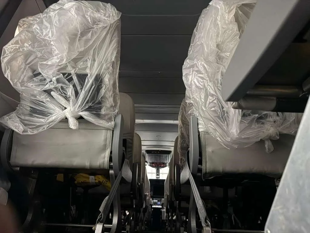 Cabin interior of a 2022 TECNAM P2012 TRAVELLER.