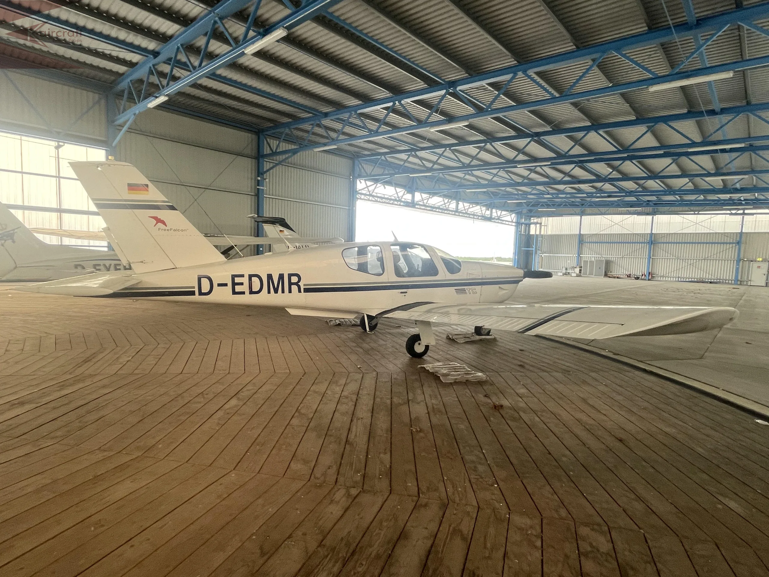 Exterior view of a 1989 Socata TB-21 Trinidad.