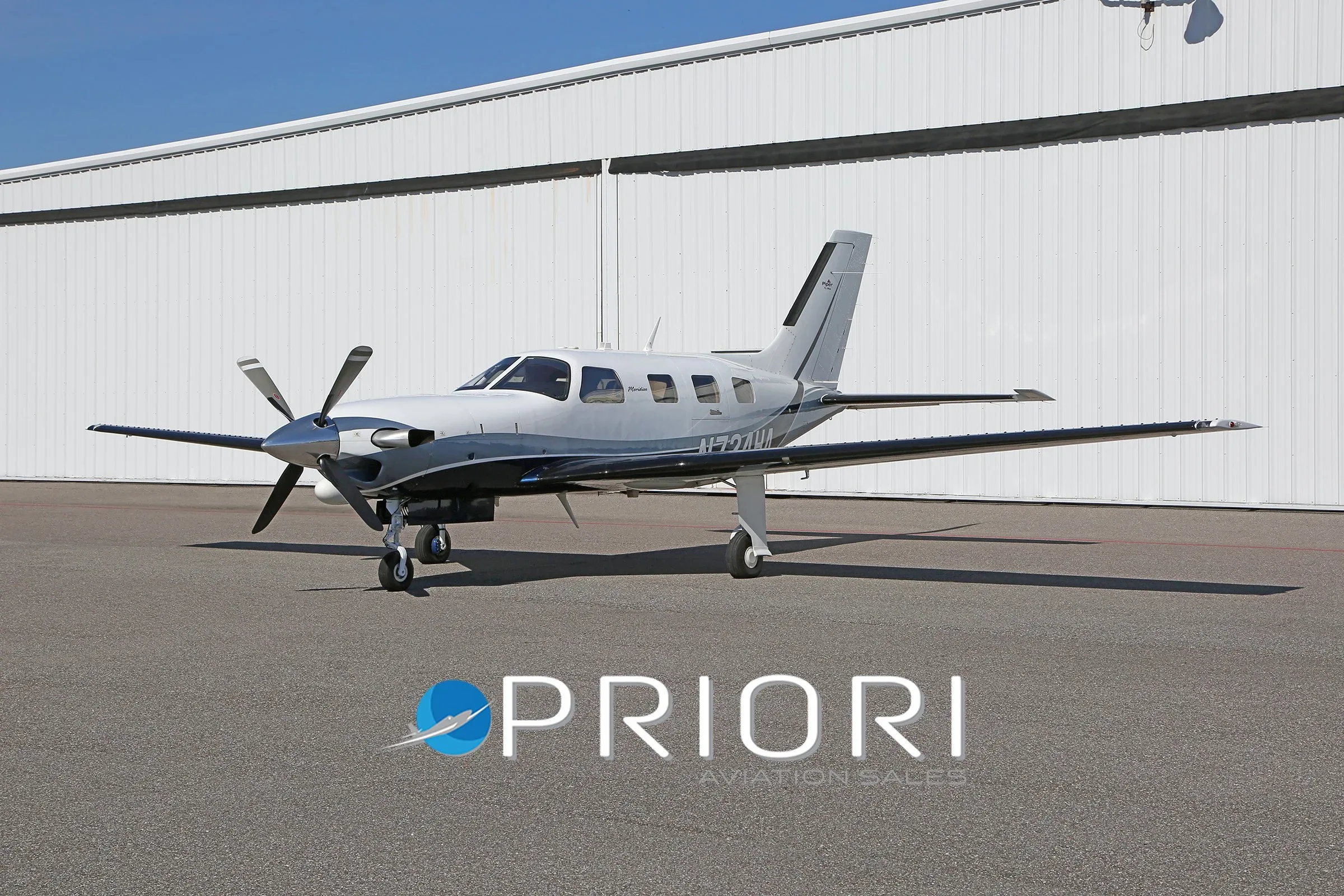 Exterior view of a 2008 Piper MERIDIAN PA-46-500TP.