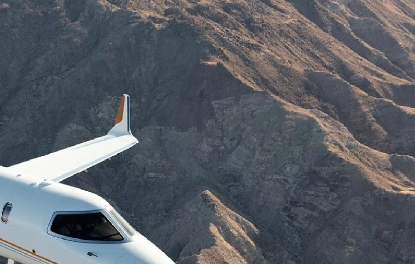 Exterior view of a 2018 Gulfstream G650ER.