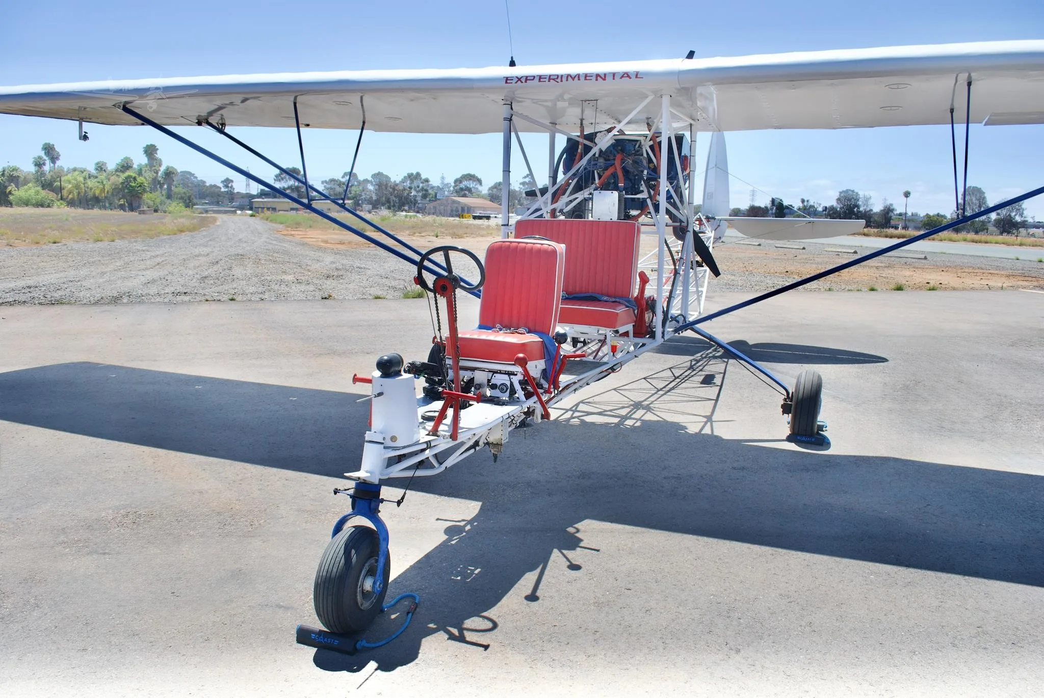 Exterior view of a 1975 RLU AVIATION RLU-1 BREEZY, N55WW.