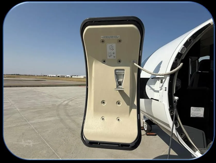 Engine detail of a 2018 CESSNA CITATION CJ4.