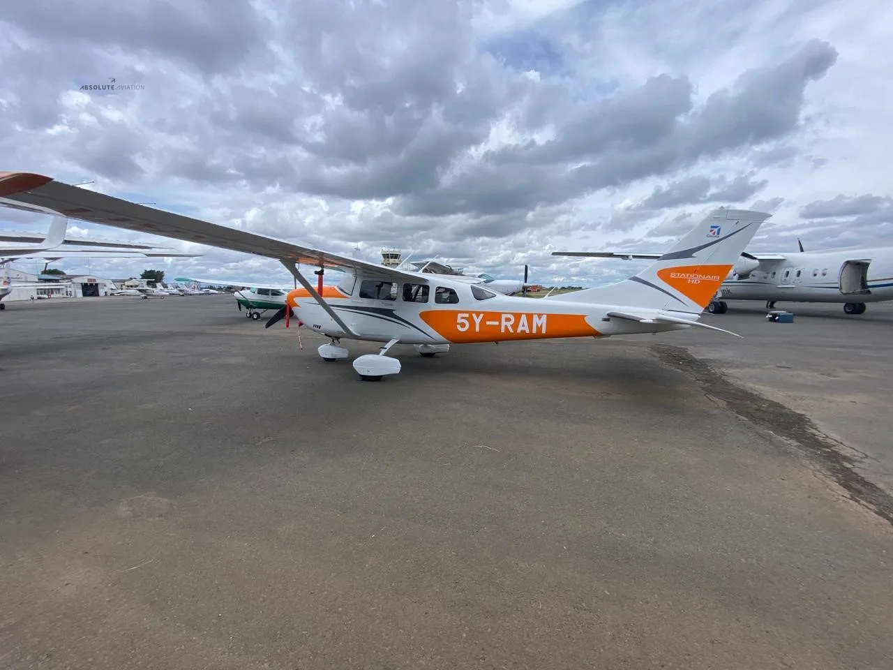 Exterior view of a 2023 CESSNA TURBO 206H STATIONAIR HD.