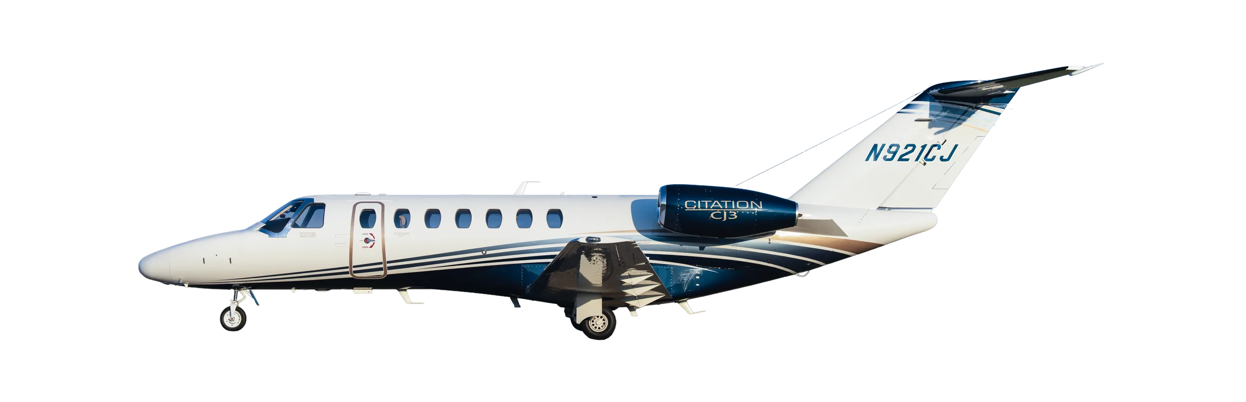 Marketing image of a 2026 Cessna Citation CJ3 GEN2.
