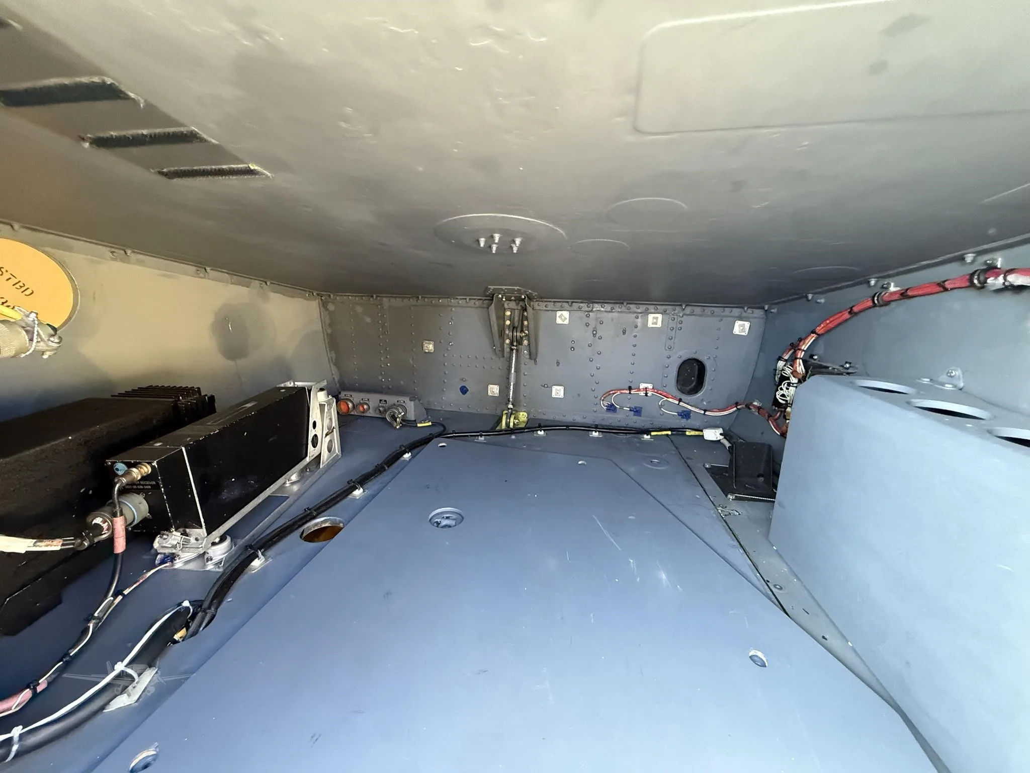 Cabin interior of a 1977 AEROSPATIALE SA341.