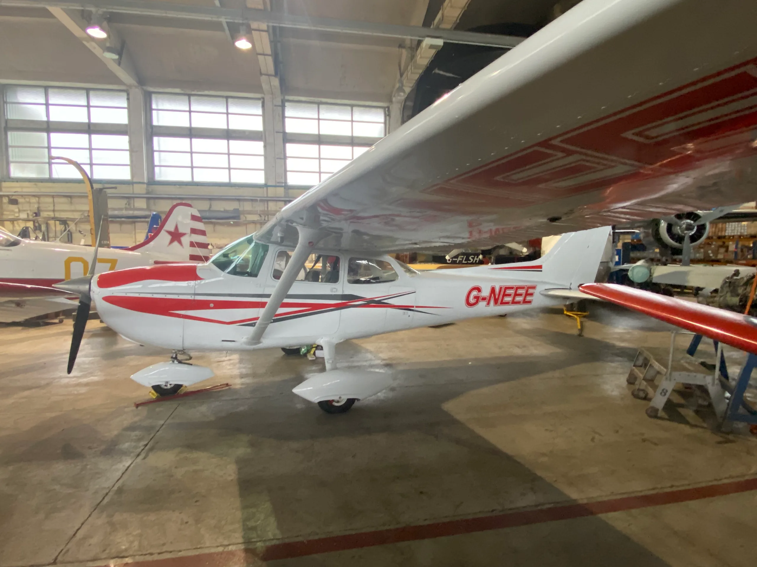 Exterior view of a 1981 Cessna 172P.