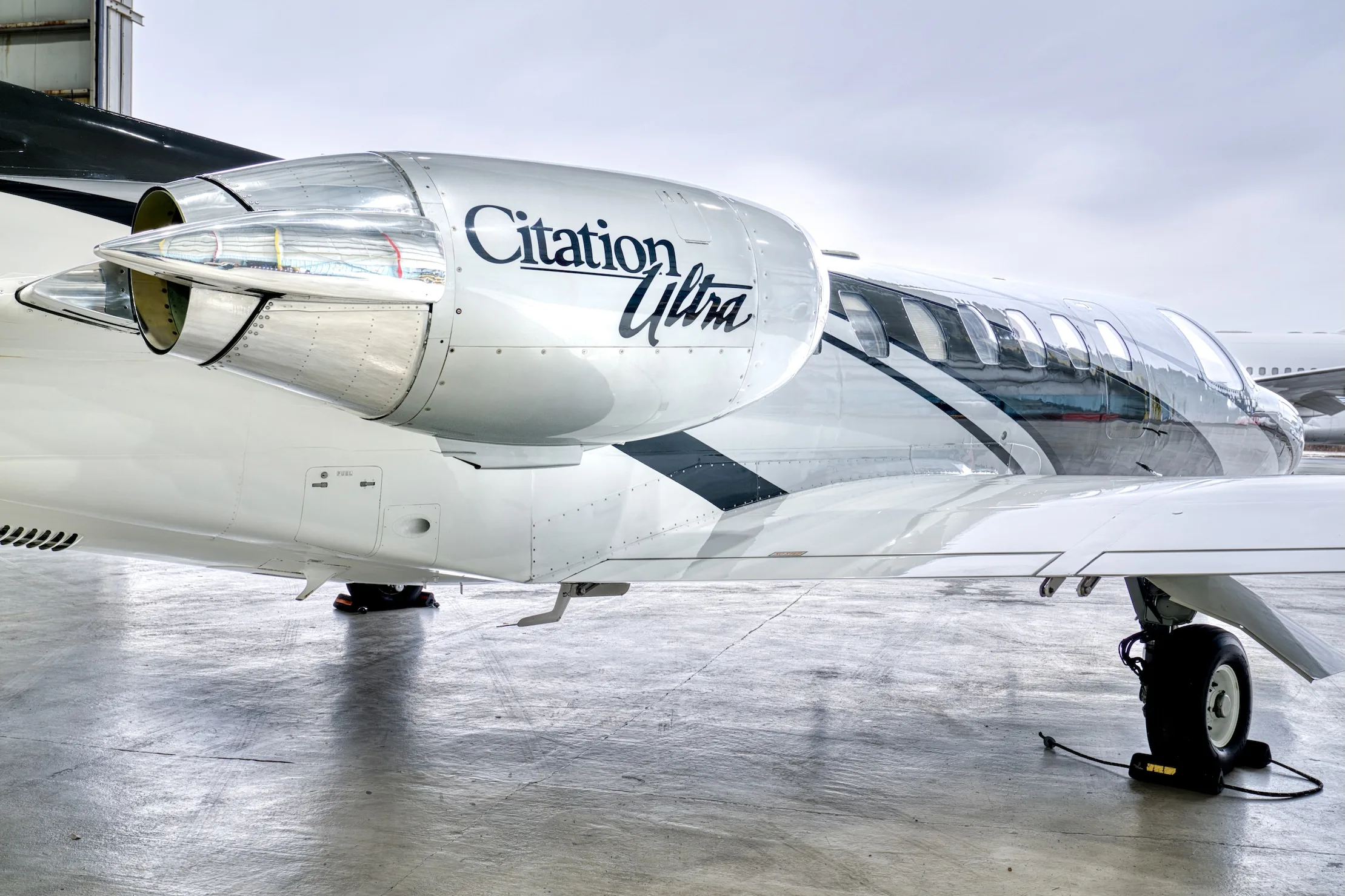 Marketing image of a 1996 Cessna Citation V Ultra. 560-0378.
