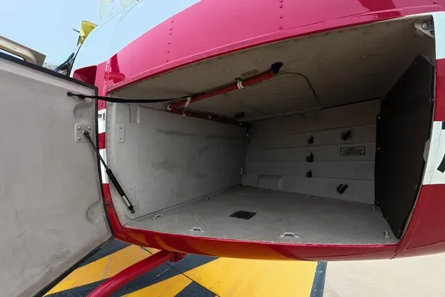 Cabin interior of a 2017 Bell.